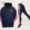 [TRENDING] Gucci Navy Hoodie Leggings 3D Luxury Brand Clothing