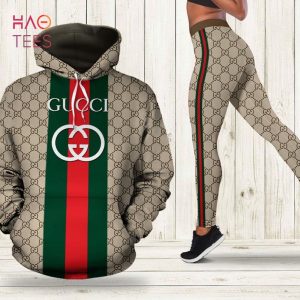 [TRENDING] Gucci Stripe 3D Hoodie Leggings Limited Edition