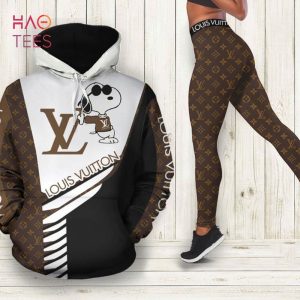 [TRENDING] Louis Vuitton Snoopy 3D Hoodie Leggings Set LV Gift for Disney Lovers