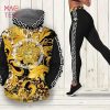 [TRENDING] Versace Grey White Plaid Pattern 3D Hoodie and Leggings Set