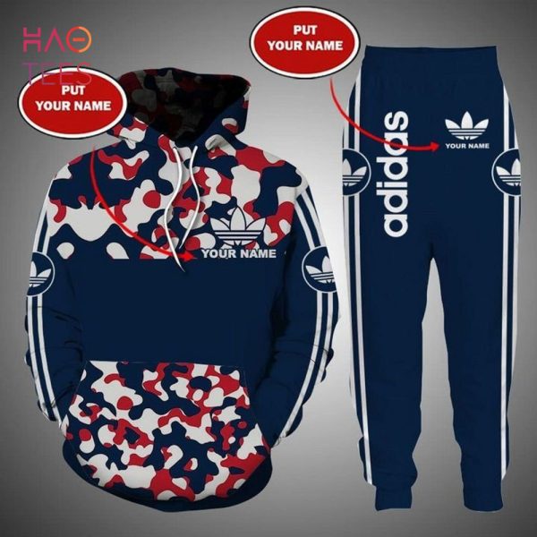 Adidas Luxury Brand Custom Name Hoodie Pants