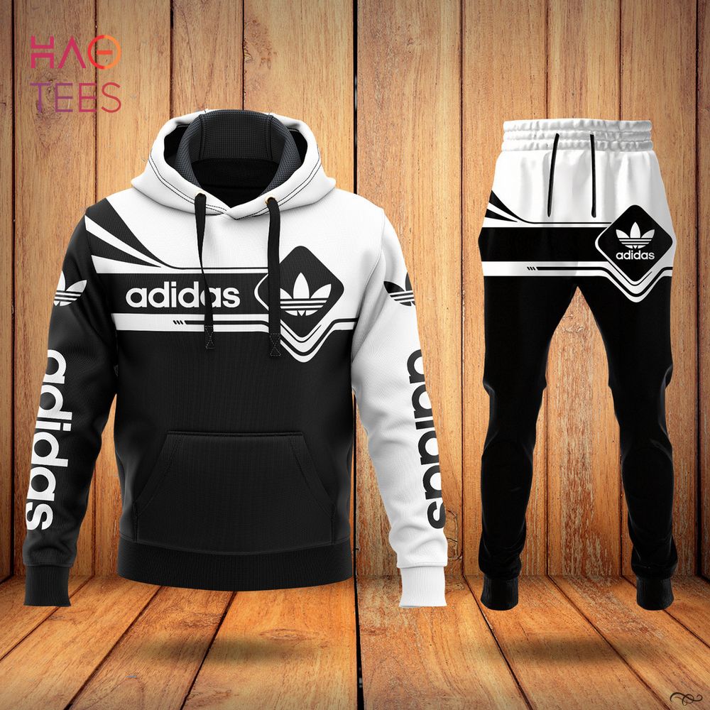 NEW Adidas White Hoodie And Pants Limited Edition