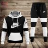 Nike Black White Hoodie And Pants Limited Edition