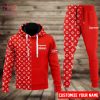Supreme Red White Hoodie And Pants Limited Edition