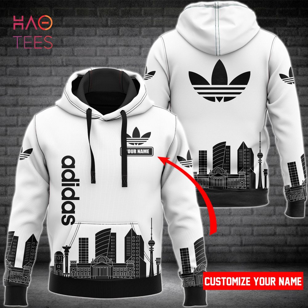 [BEST] Adidas Customize Name Hoodie And Pants All Over Printed