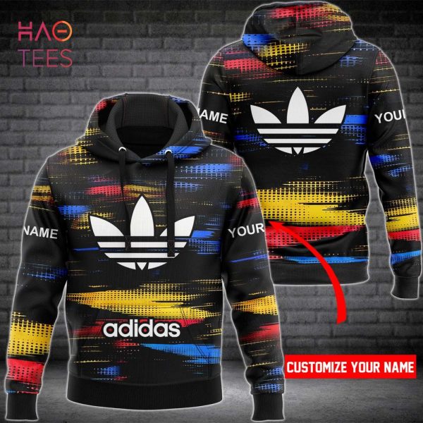 [BEST] Adidas Customize Name Hoodie And Pants POD Design