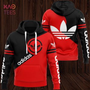 NEW Adidas Black Red Hoodie And Pants Limited edition