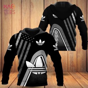 NEW Adidas Luxury Black Hoodie And Pants Pod Design