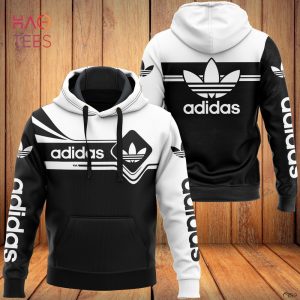 NEW Adidas Luxury Black White Hoodie Pants Pod Design