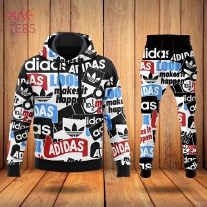 HOT Adidas Luxury Brand Hoodie Pants Limited Edition