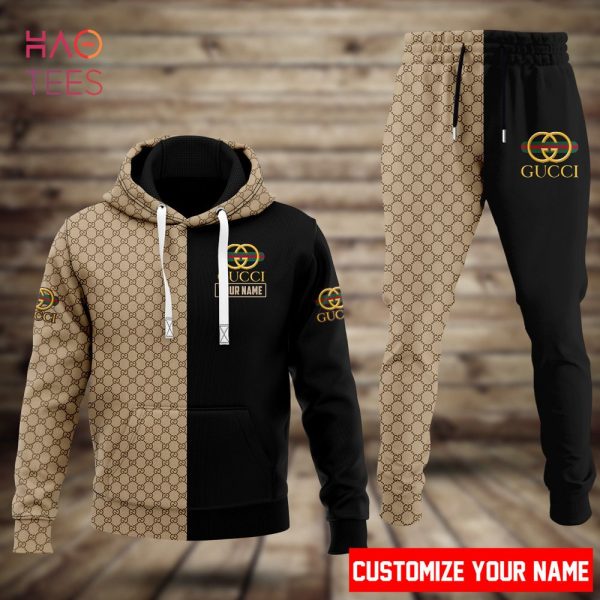 HOT Gucci Luxury Brand Hoodie Pants Limited Edition