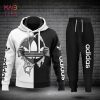 [BEST] Adidas Black Red Luxury Hoodie Pants Limited Edition