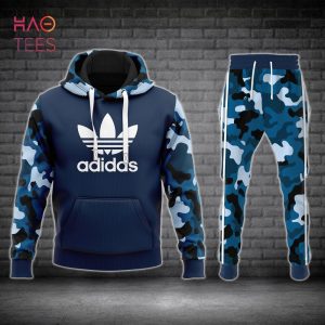 [BEST] Adidas Blue Luxury Hoodie Pants Limited Edition
