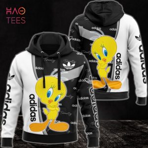 [BEST] Adidas White Black Luxury Hoodie Pants Limited Edition