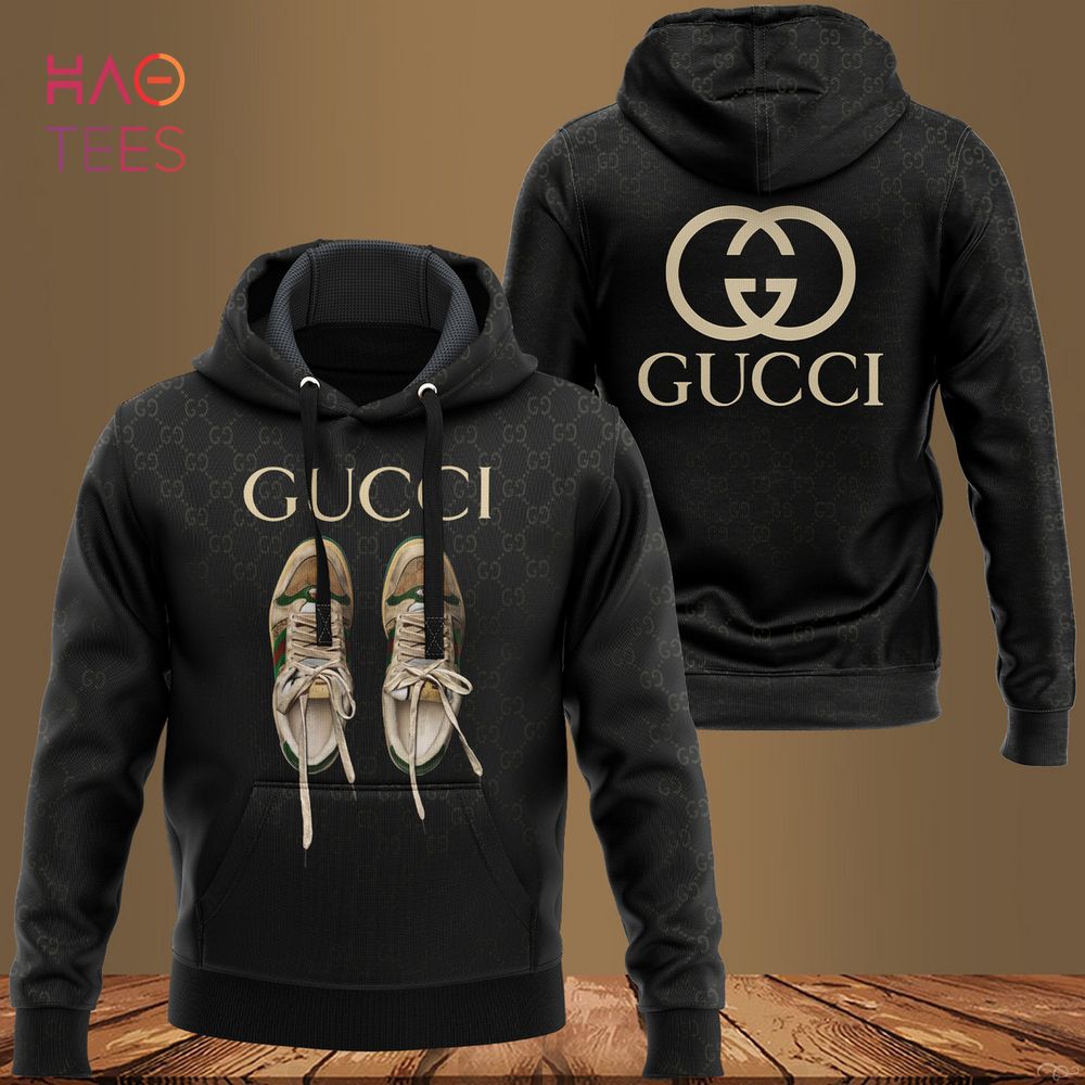 NEW Gucci Black Luxury Hoodie Pants Limited Edition Luxury Store