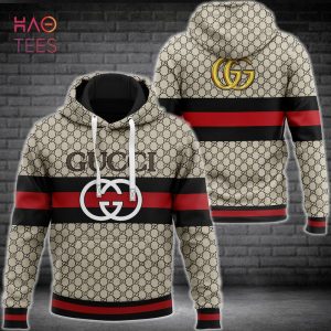 NEW Gucci Luxury Brand Hoodie Pants All Over Printed