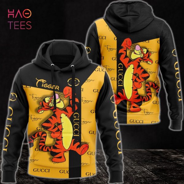 NEW Gucci Luxury Brand 3D Hoodie Pants All Over Printed