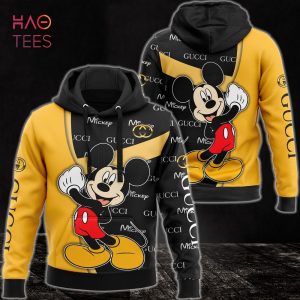 NEW Gucci Mickey 3D Hoodie And Pants Limited Edition