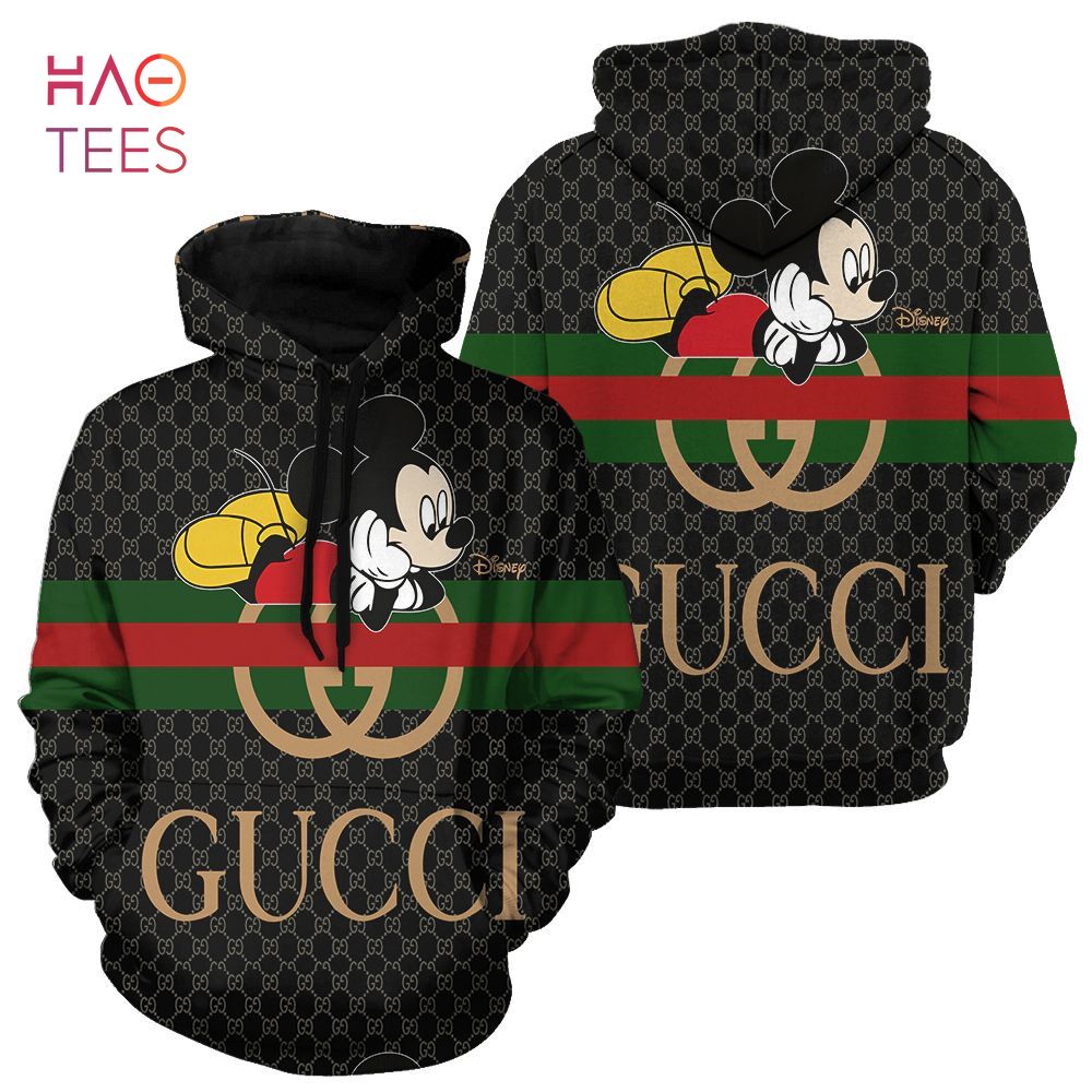 NEW Gucci Mickey 3D Hoodie and Pants Pod Design Luxury Store