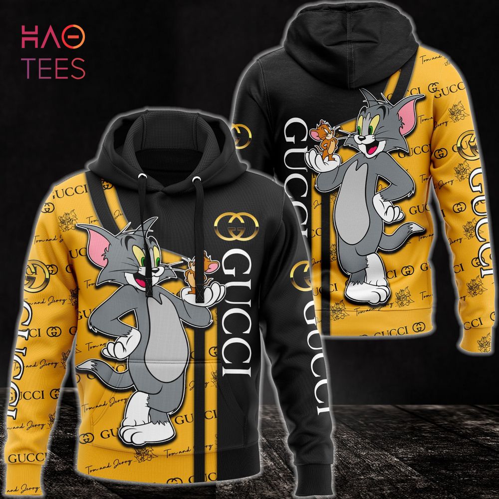 NEW Gucci Tom And Jerry 3D Hoodie And Pants Limited Edition