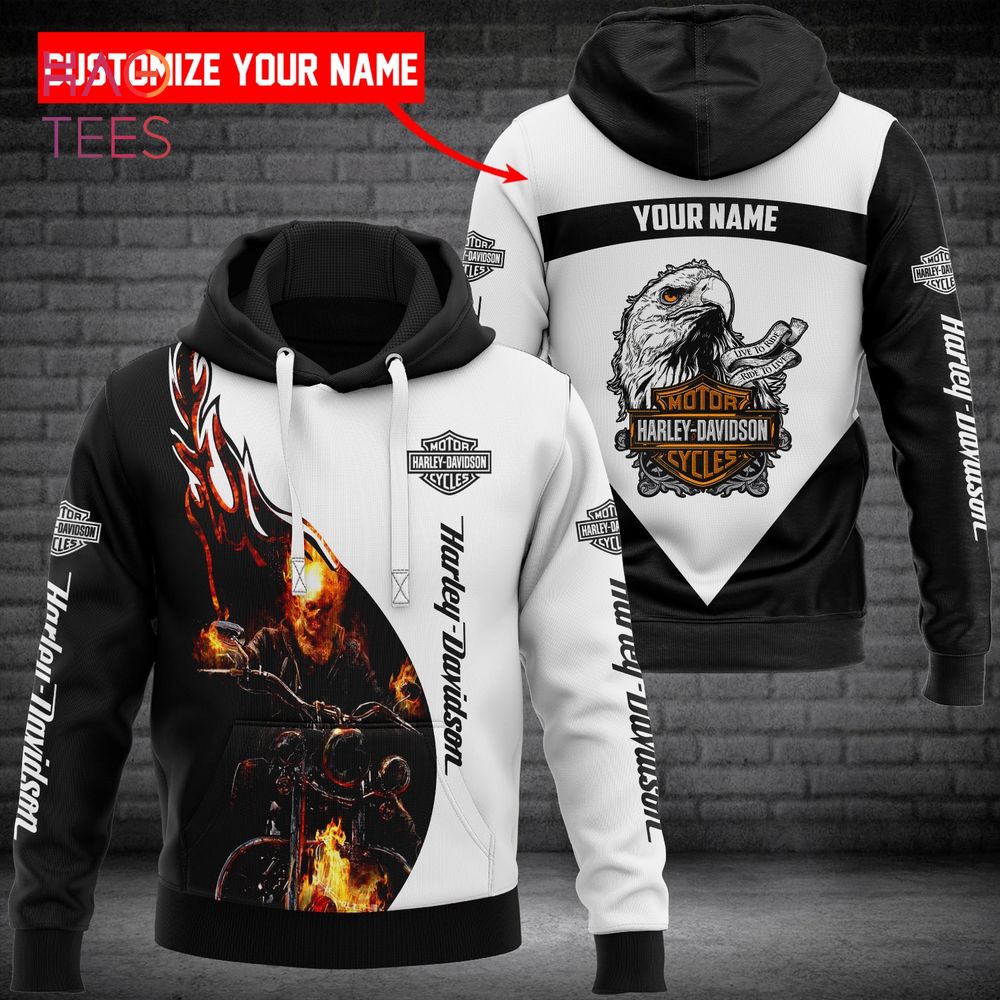 NEW Harlay-Davidson Custom Name Hoodie And Pants Limited Edition
