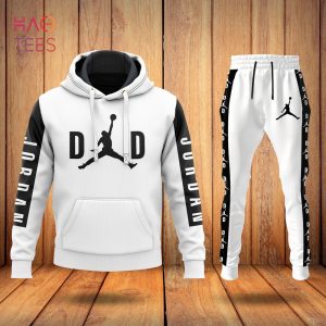 NEW Jordan White Black Hoodie  Pants Limited Edition