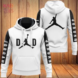 NEW Jordan White Black Hoodie Pants Pod Design