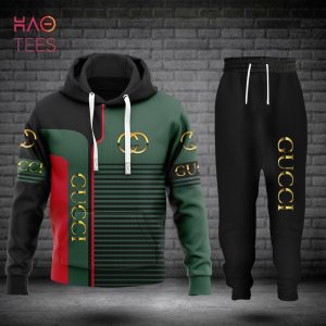[BEST] Gucci Black Green Red Hoodie Pants Limited Edition