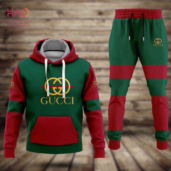 [BEST] Gucci Red Green Hoodie Pants Limited Edition