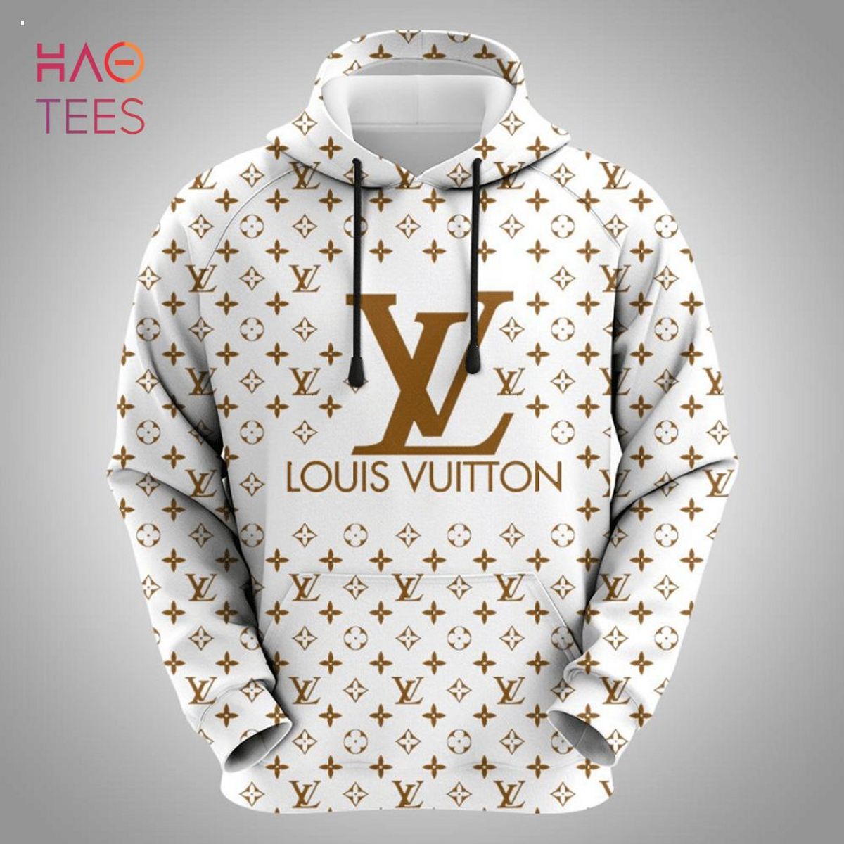 HOT Louis Vuitton Gold Mix White Luxury Hoodie Limited Edition