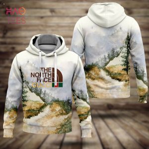 HOT The Noath Face Gucci Luxury Brand Hoodie And Pants Limited Edition