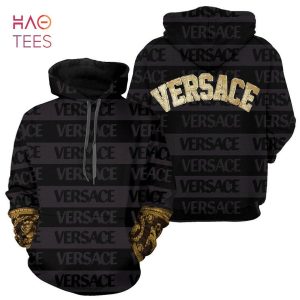 HOT Versace Luxury French Fashion Hoodie Pants Limited Edition