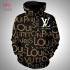 NEW Louis Vuitton Black White Luxury Brand Hoodie Pants Limited Edition