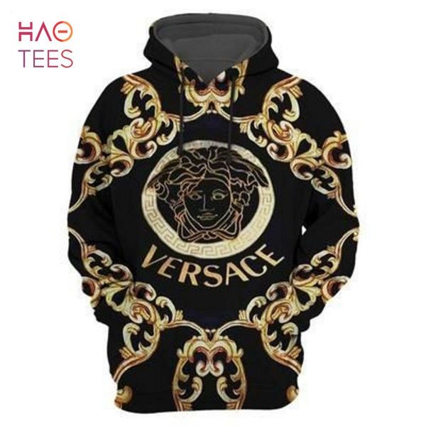 [BEST] Versace Black Gold Luxury Brand Hoodie And Pants Limited Edition