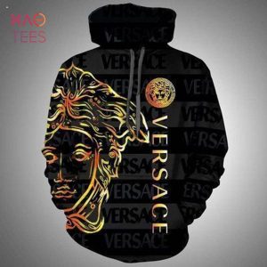 [BEST] Versace Black Luxury Brand Hoodie And Pants Limited Edition