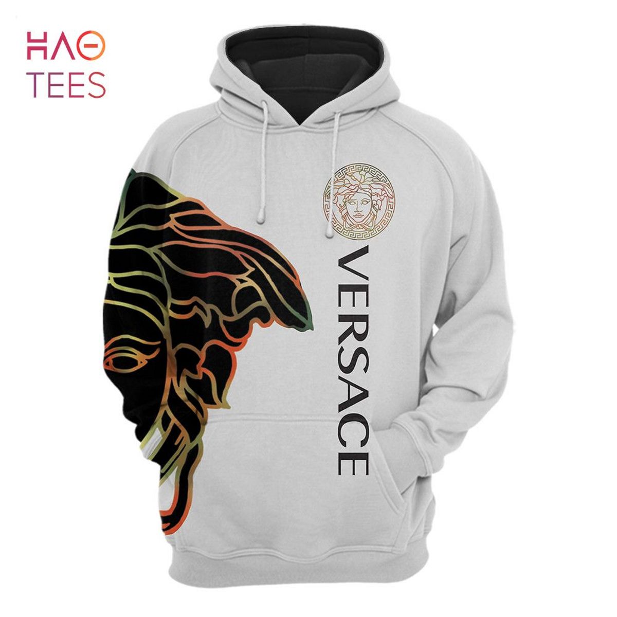 [BEST] Versace White Luxury Brand Hoodie And Pants Limited Edition