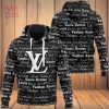 [TRENDING] Louis Vuitton Blue White Luxury Brand Hoodie Pants Limited Edition