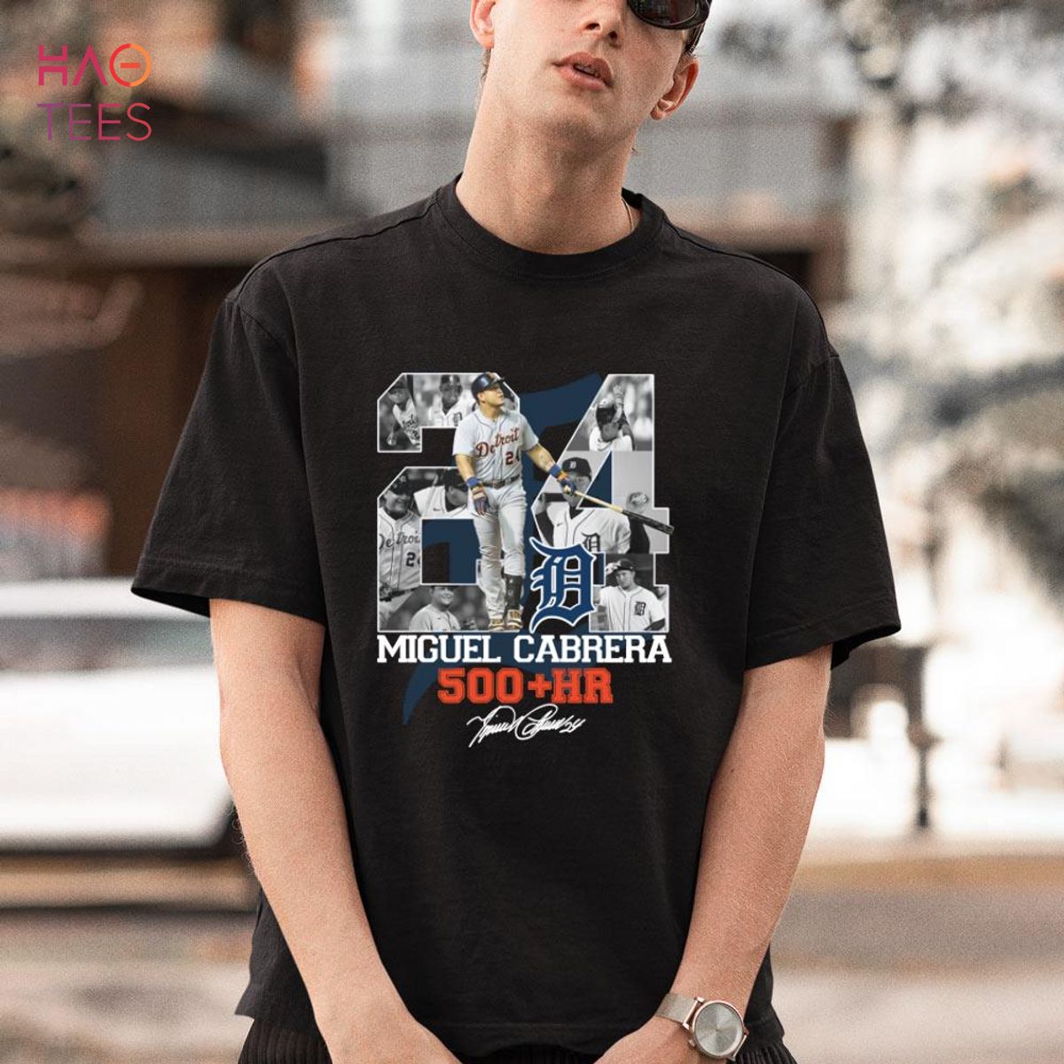 01 Miguel Cabrera 500+ Hr Shirt