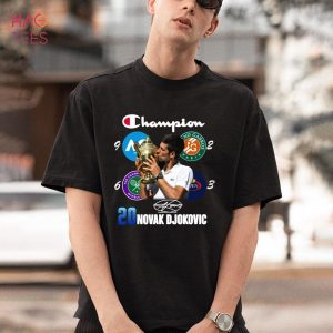 20 Novak Djokovic Champion Shirt