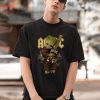 Baby Groot hug ACDC shirt