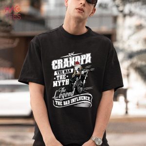 Biker Grandpa The Man The Myth The Legend shirt