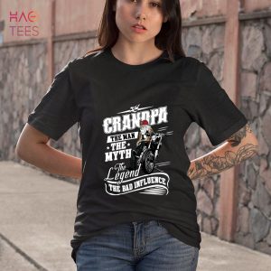 Biker Grandpa The Man The Myth The Legend shirt