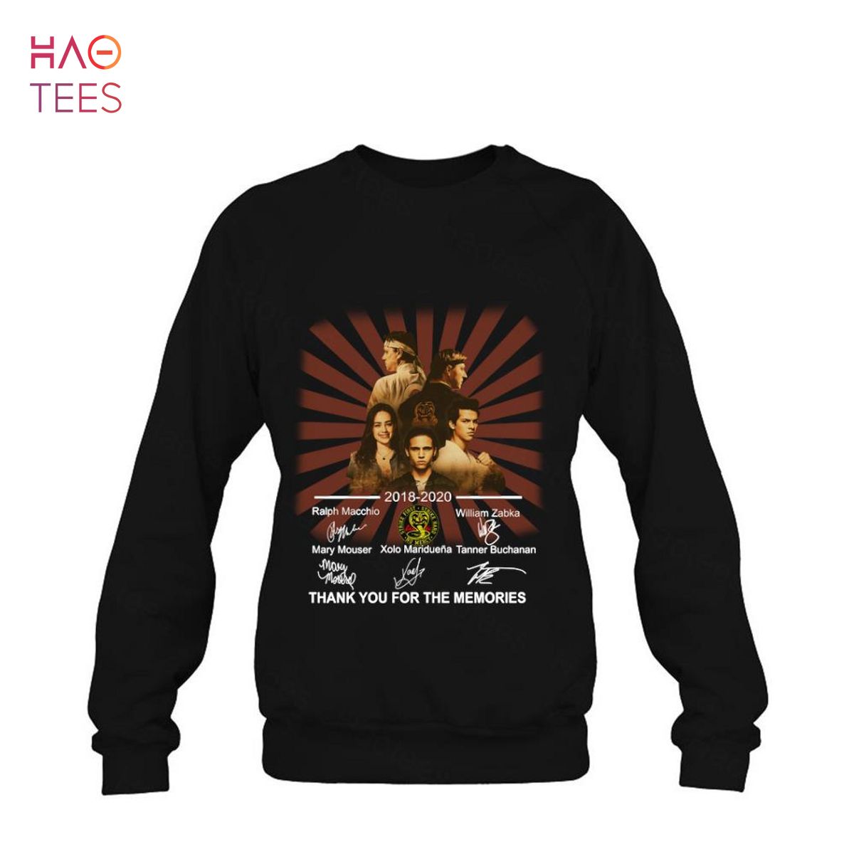 Cobra Kai 2018 2020 SIGNATURES Shirt Cobra Kai 2018 2020 SIGNATURES Shirt