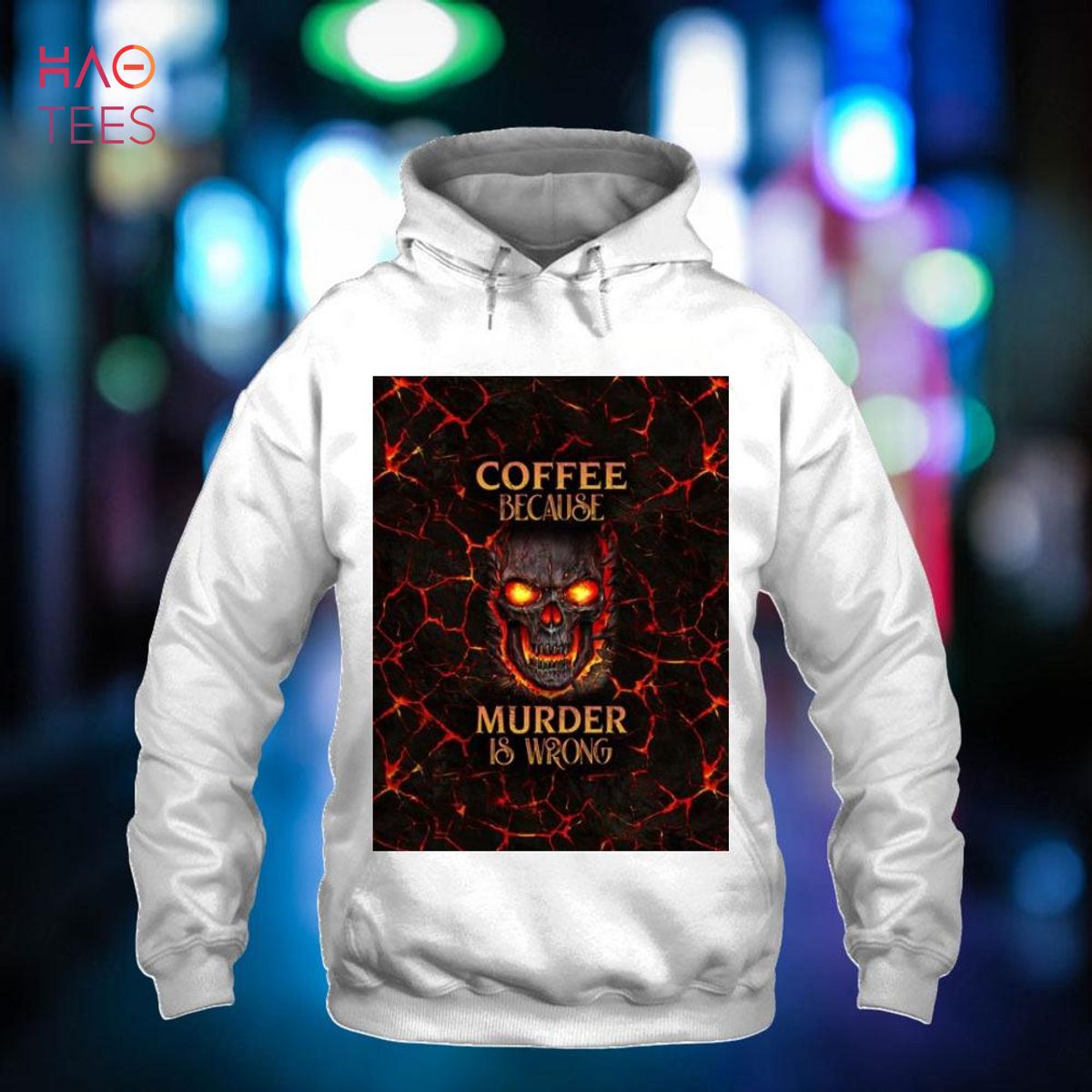 Coffee Because Murder Is Wrong Shirt Coffee Because Murder Is Wrong Shirt