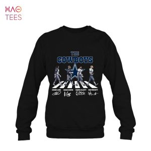 Dallas Cowboys The Beatles Abbey Road Walk Nfl Shirts