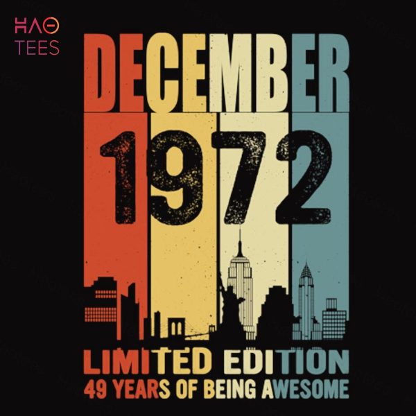 December 1972 Limited Edition Shirt