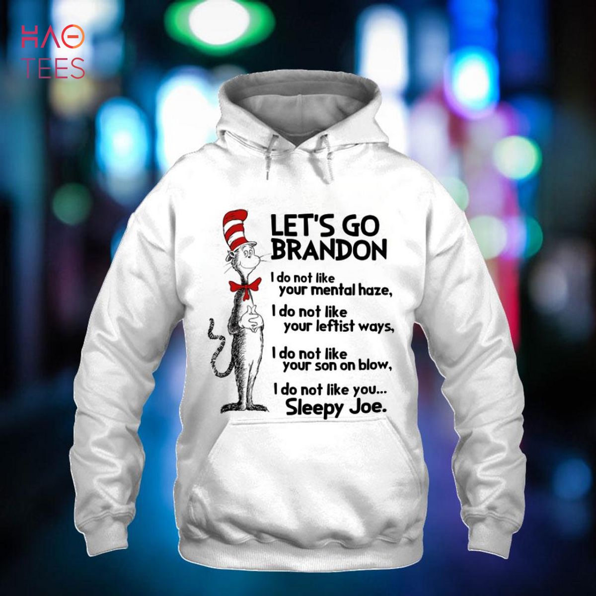 Dr. Seuss Let's Go Brandon Dr Unisex Tshirt