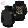 HOT Versace Black Luxury Brand Hoodie Pants Limited Edition