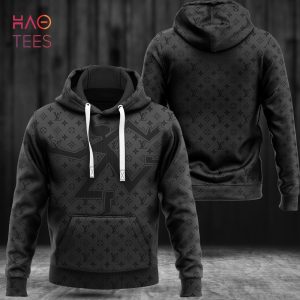 NEW Louis Vuitton Black Luxury Brand Hoodie Pants Limited Edition