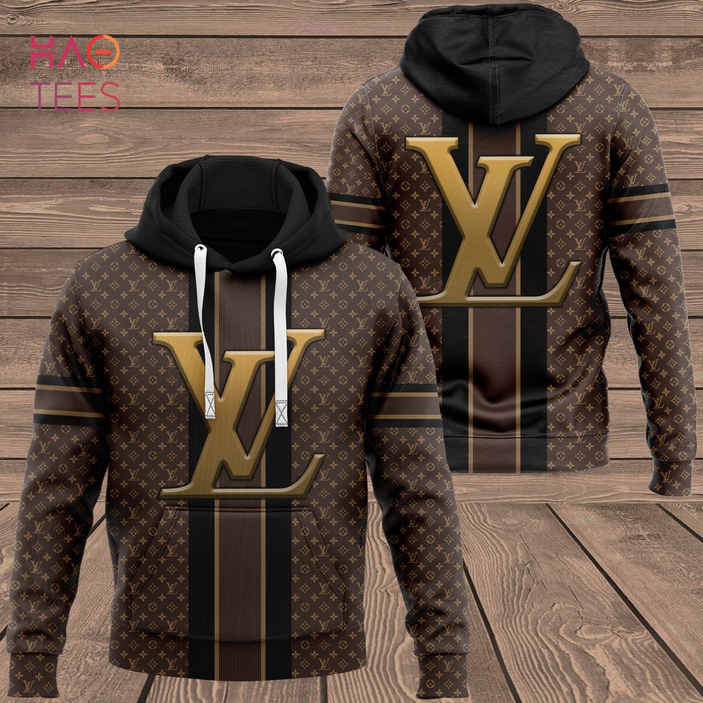 NEW Louis Vuitton Brown Luxury Brand Hoodie Pants Limited Edition Luxury Store